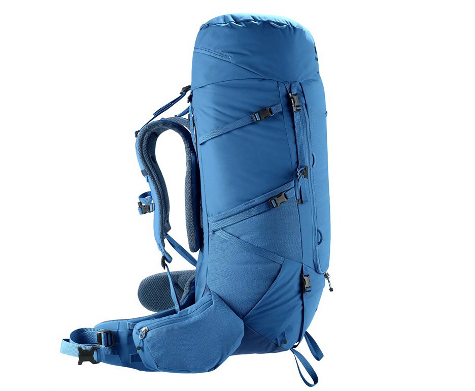 Mochila Aircontact Core 60+10 Azul Claro