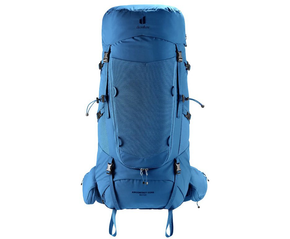 Mochila Aircontact Core 60+10 Azul Claro