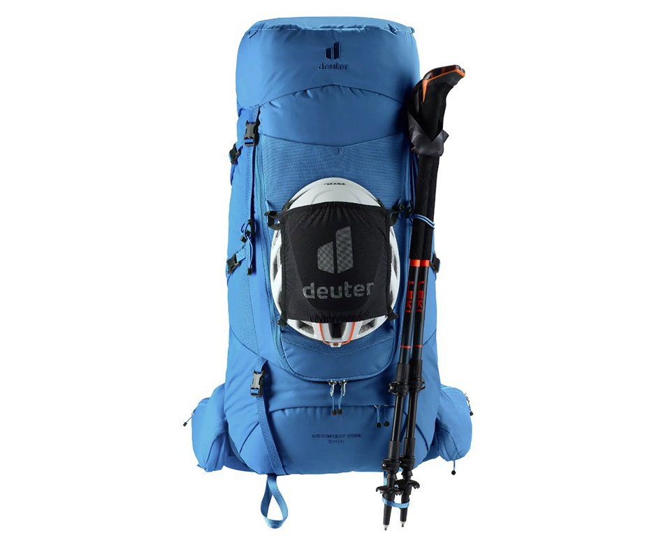 Mochila Aircontact Core 60+10 Azul Claro