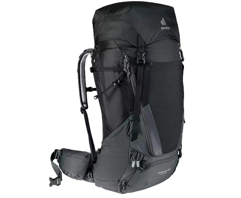 Mochila Deuter Futura Air Trek 55+10 SL New - Preto