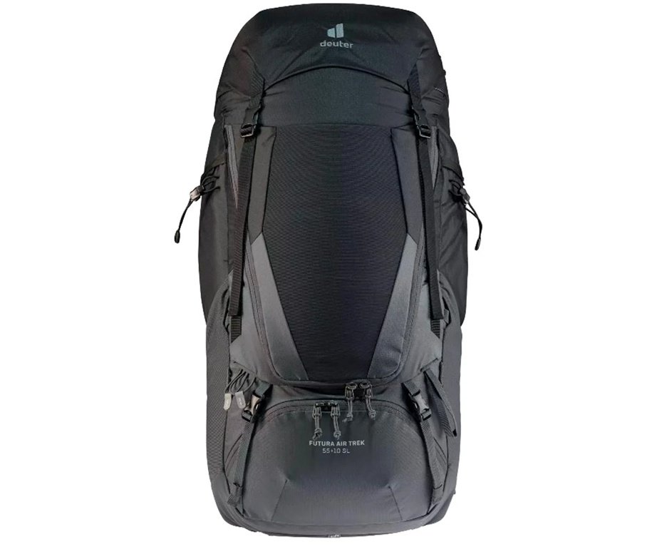 Mochila Deuter Futura Air Trek 55+10 SL New - Preto