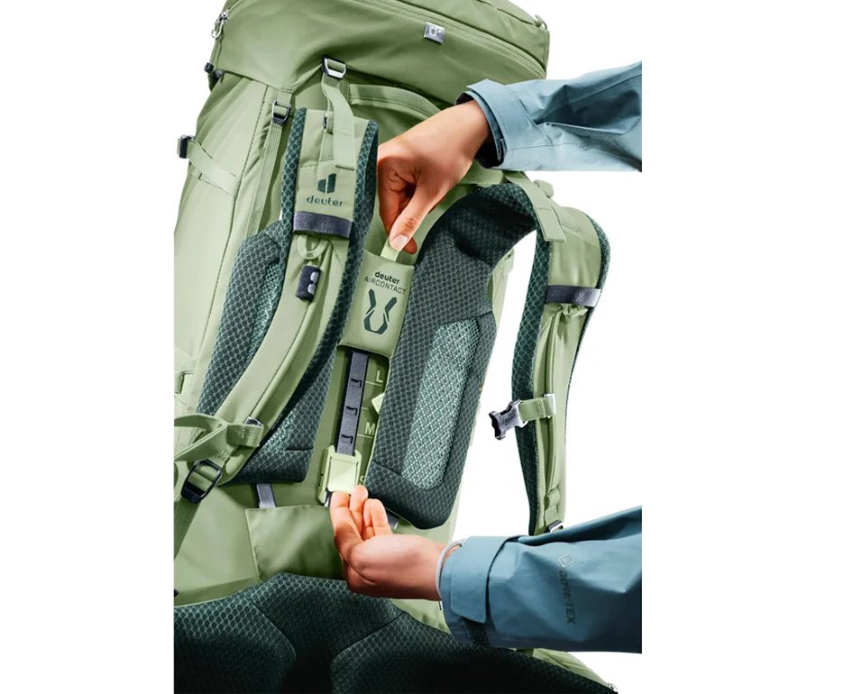Mochila Deuter Aircontact Core 55+10 SL 2026 - Verde