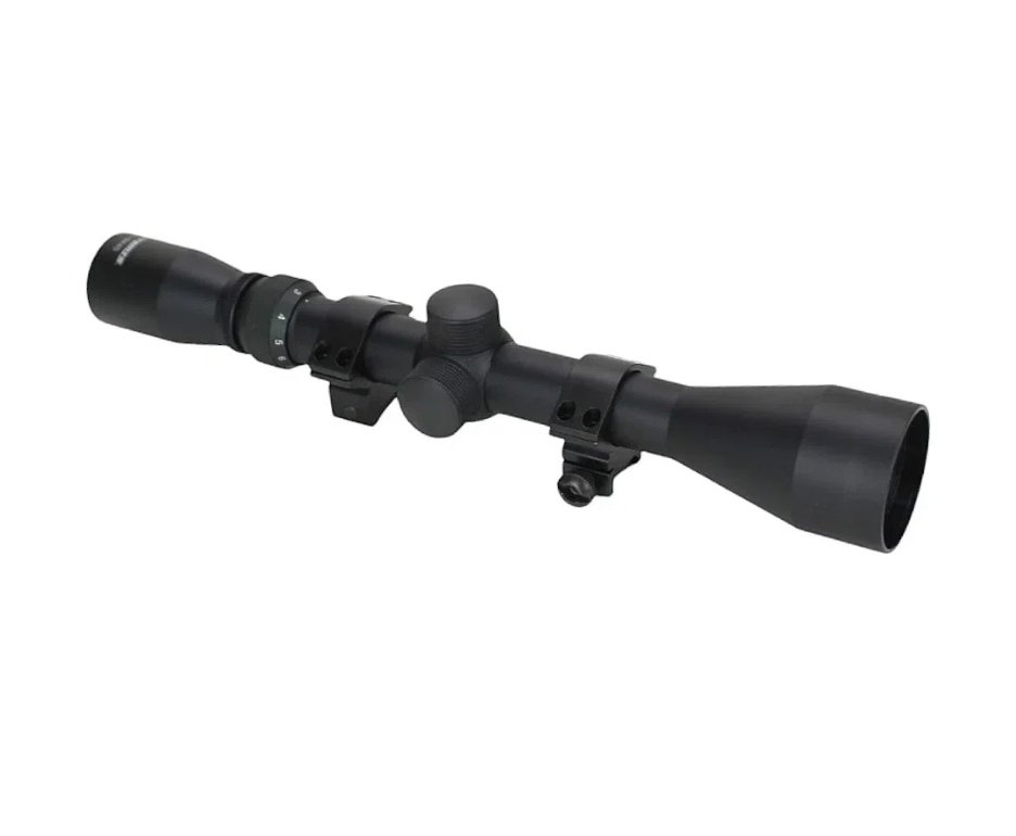Carabina de Pressão PCP G850T 6.35mm Black - QGK + Case FXR + Luneta 3-9x40