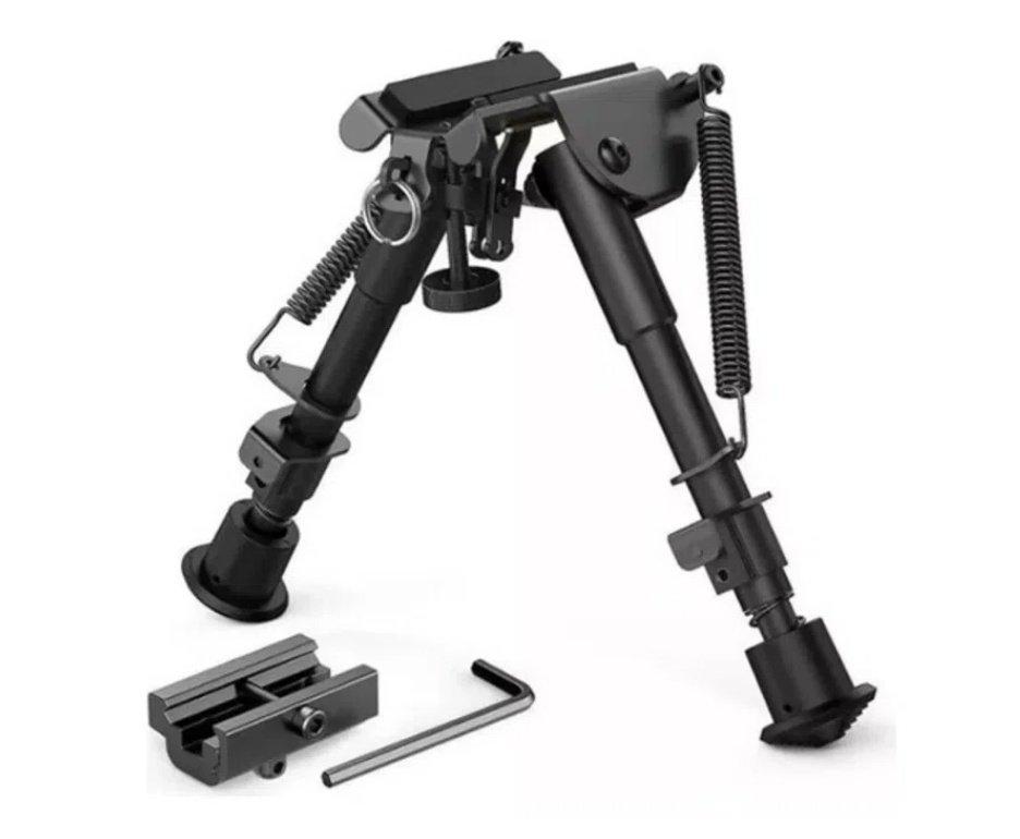 Carabina PCP Rossi T-REX Montecarlo Madeira Big Bore 6,35mm + Bipe + Chumbo + Luneta 6-24x50 + Chama Pássaro