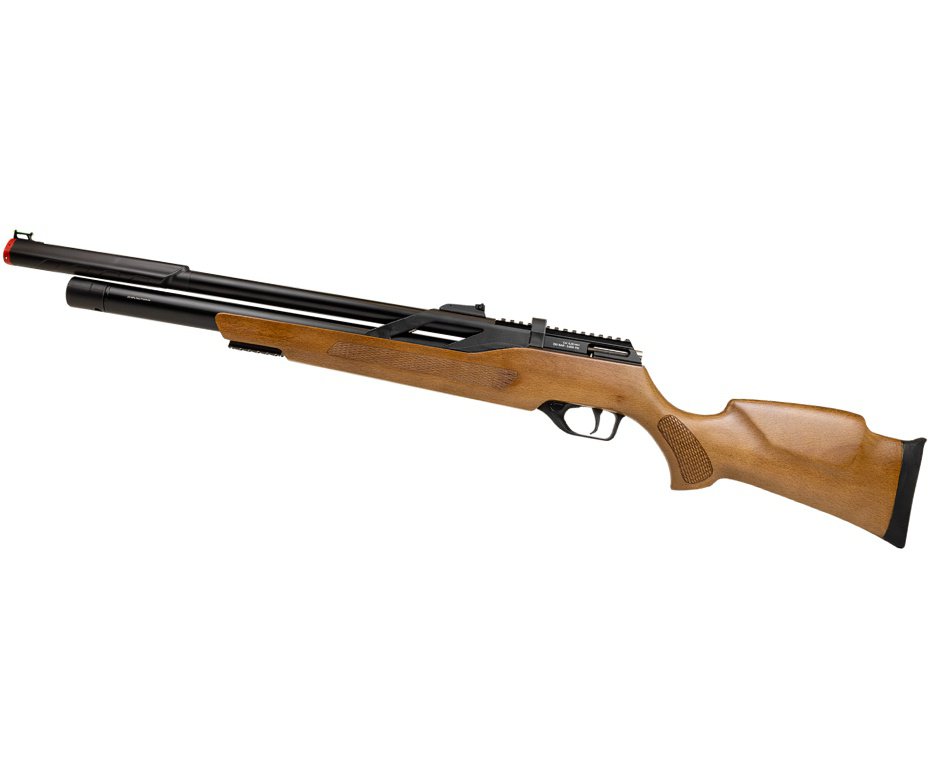 Carabina PCP Rossi T-REX Montecarlo Madeira Big Bore 6,35mm + Chama Pássaro