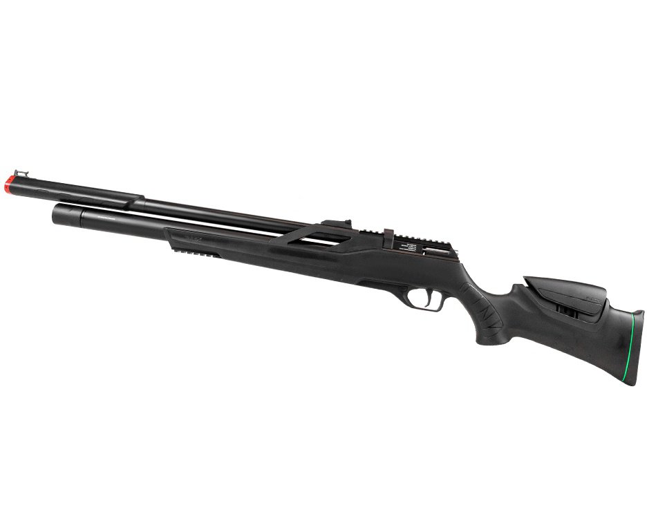 Carabina Pressão PCP Rossi T-REX 6.35mm Big Bore - Rossi + Bipe + Chumbo + Luneta 6-24x50 + Chama Pássaro
