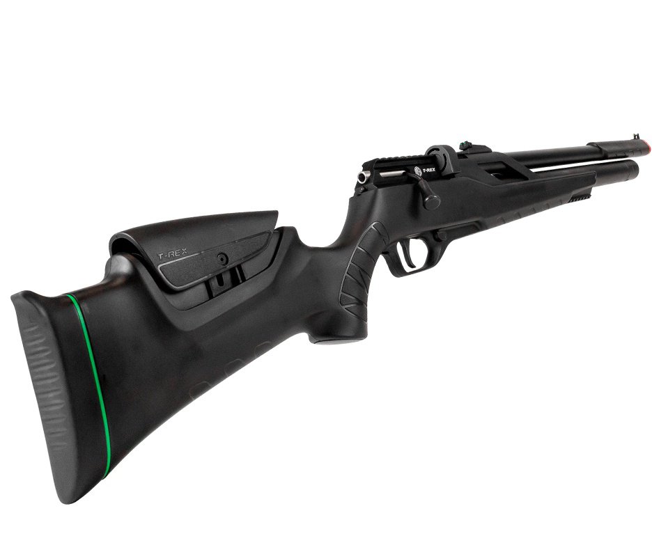 Carabina Pressão PCP Rossi T-REX 6.35mm Big Bore - Rossi + Chama Pássaro