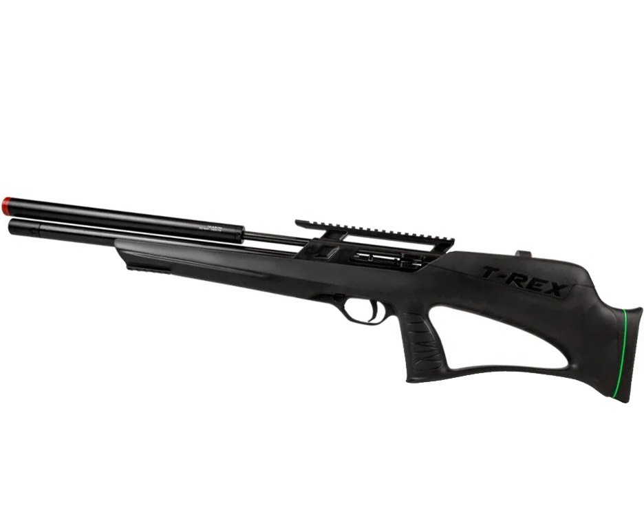 Carabina PCP Rossi T-REX Bull Pup 6,35mm Big Bore - Rossi + Chama Pássaro