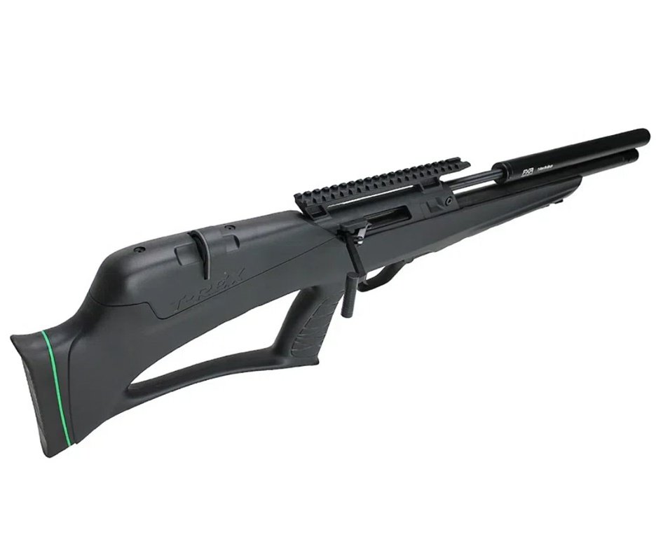 Carabina de Pressão PCP Artemis T-REX Bullpup 5,5mm com Válvula Reguladora - Fixxar + Bomba + Capa + Chumbos + Alvos