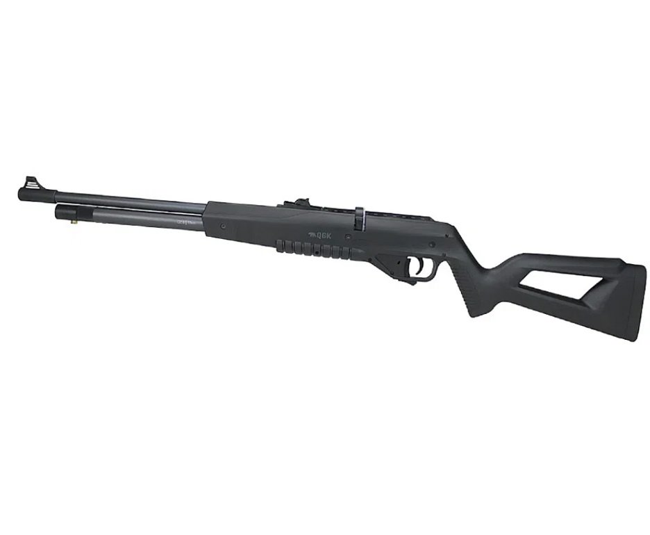 Carabina de Pressão PCP G850 Black Cal 5,5mm Nova Vista QGK + Bomba + Capa + Chumbos + Alvos