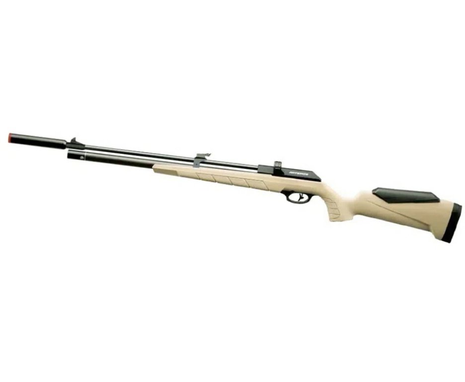Carabina de Pressão Artemis PCP PR900T G3 Tan 5,5mm - FXR + Luneta 6-24x50 + Chumbo + Chama Pássaro