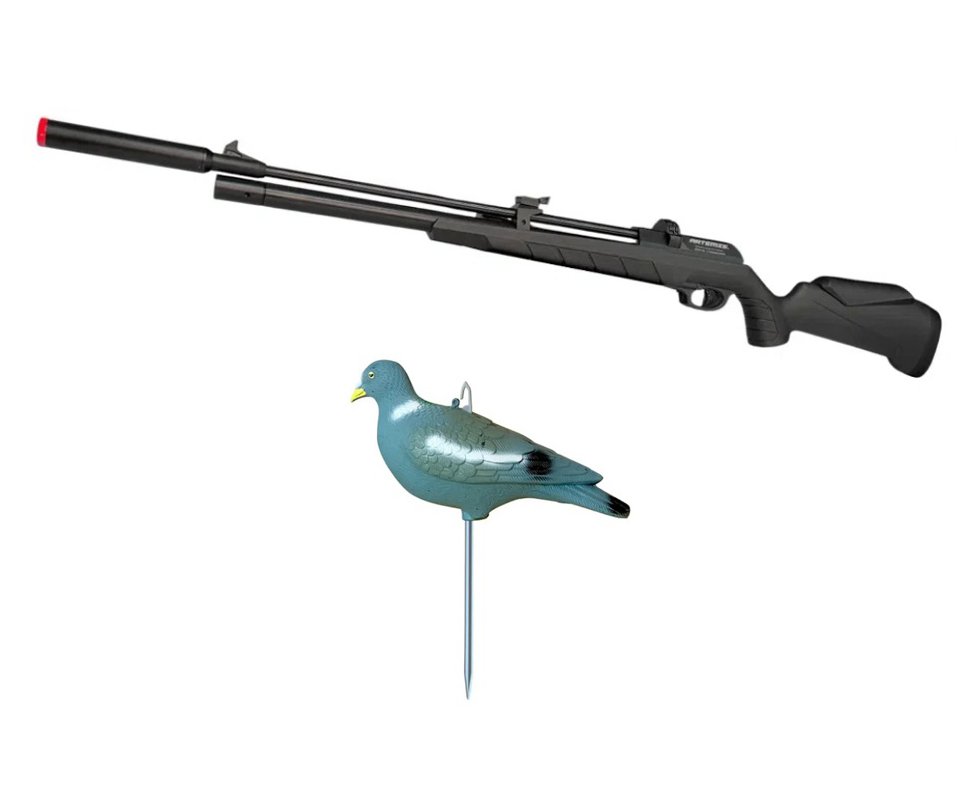 Carabina PCP Artemis PR900S G3 Black 5,5mm - FXR Artemis + Chama Pássaro