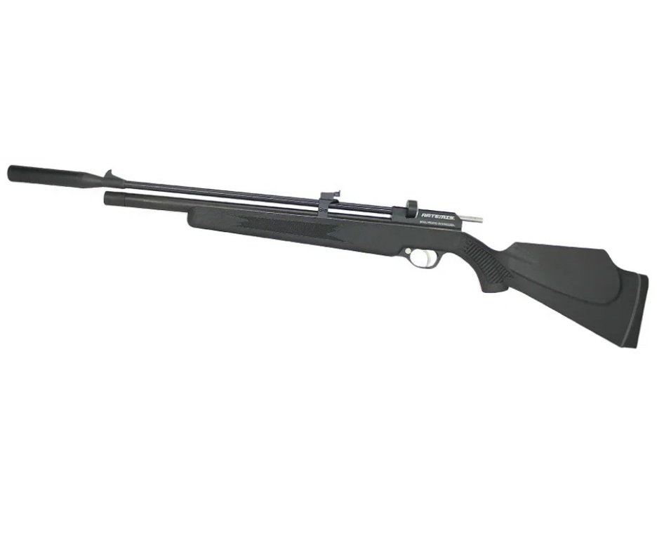Carabina De Pressão PCP PR900S G2 Polímero 5,5mm New Generation Artemis + Luneta 6-24x50 + Chumbo + Chama Pássaro
