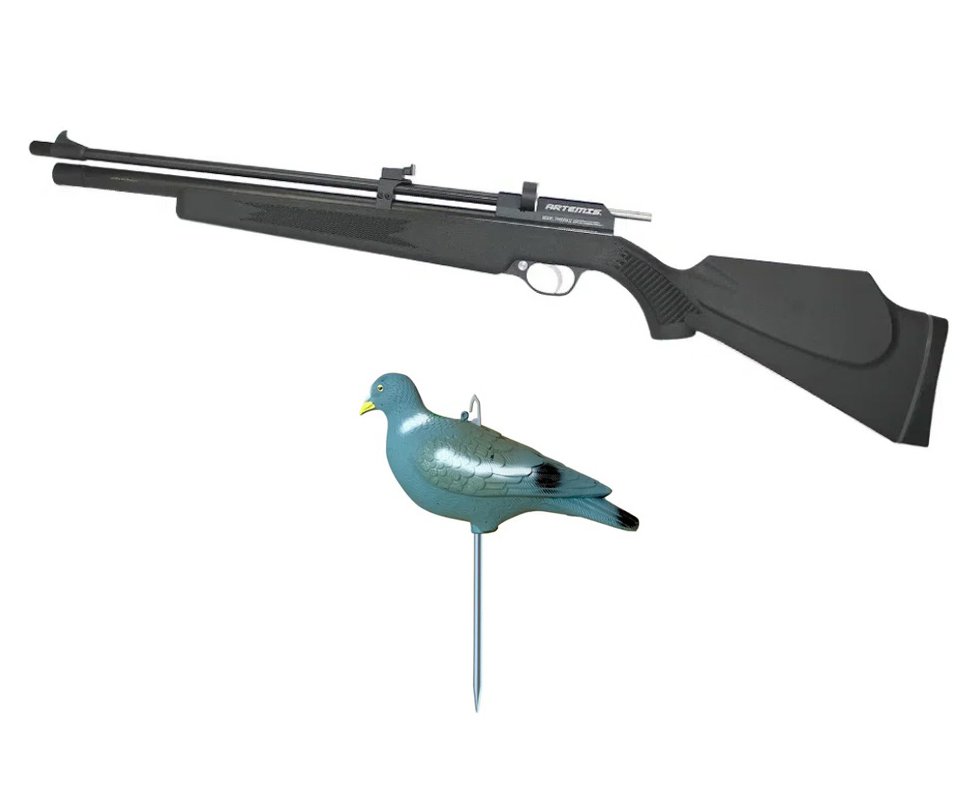 Carabina De Pressão PCP PR900S G2 Polímero 5,5mm New Generation Artemis + Chama Pássaro