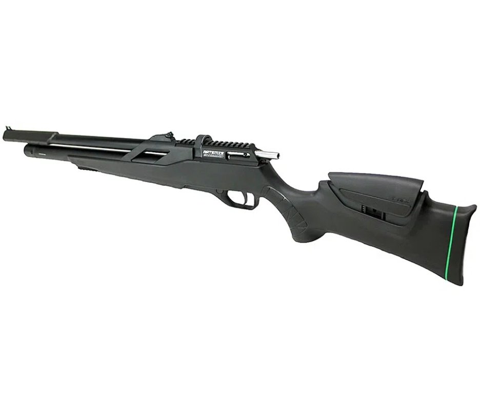 Carabina de Pressão PCP Artemis Montecarlo T-REX 5.5mm com Válvula Reguladora - FXR + Bomba + Capa + Chumbos + Pistola de Pressão + BBS