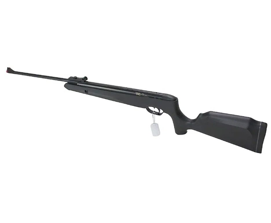 Carabina de Pressão Naja Nitro Gás Ram 5,5mm - TAG + Capa + Chumbo + Pistola de Pressão + BBS