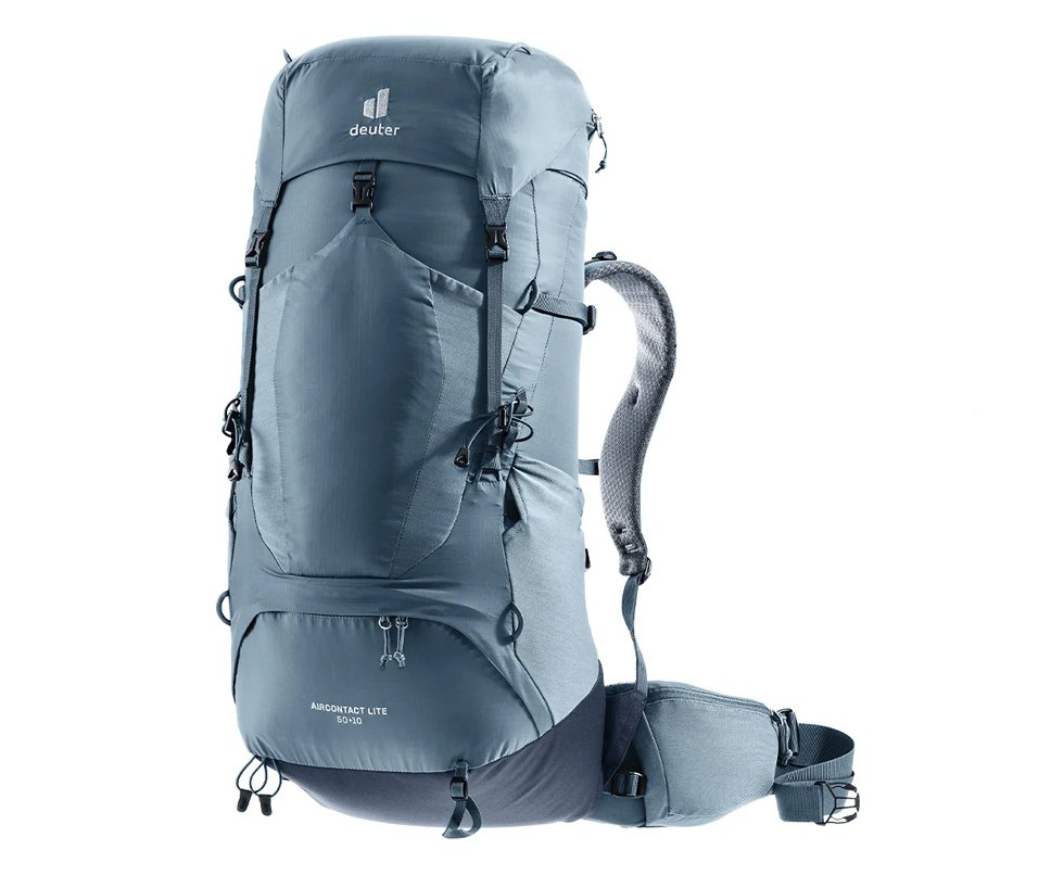 Mochila Deuter Aircontact Lite 50+10 - New Azul