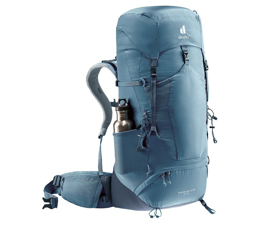 Mochila Deuter Aircontact Lite 50+10 - New Azul