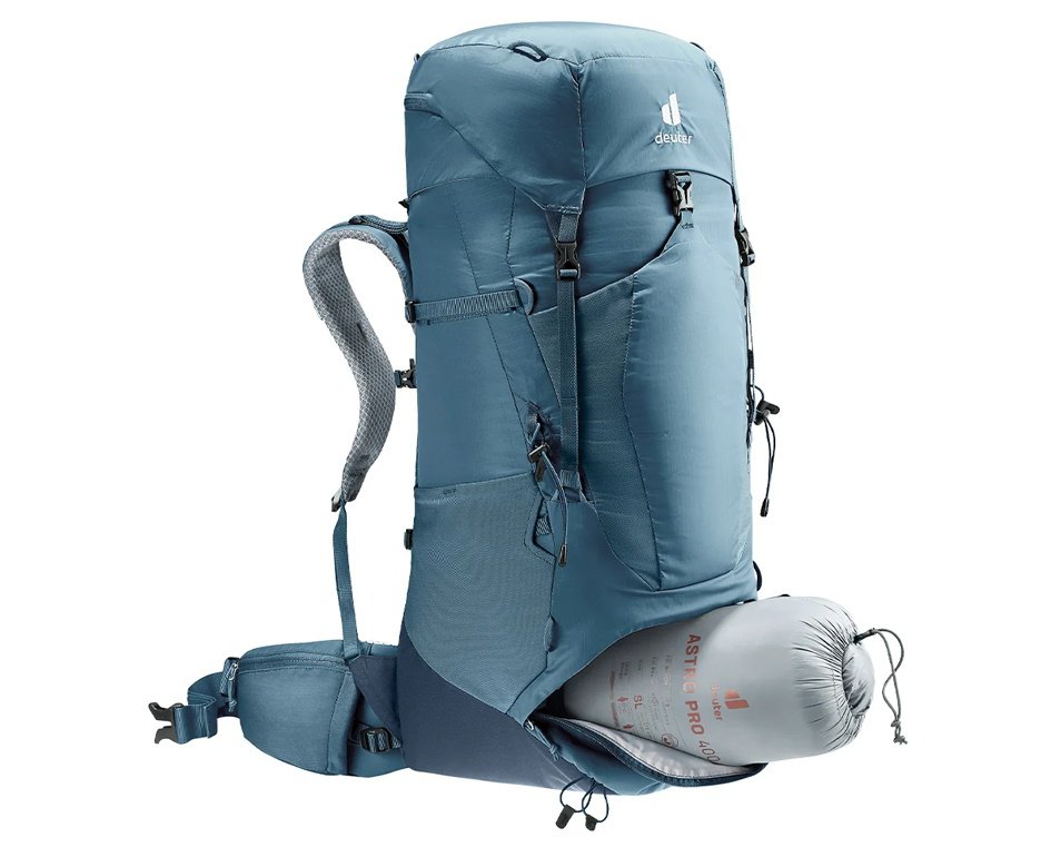 Mochila Deuter Aircontact Lite 50+10 - New Azul