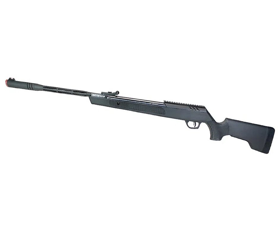 Carabina de Pressão Artemis Dark Eagle Nitro Piston GR 80kg 6,35mm Black - FXR + Capa + Chumbos + Pistola de Pressão + BBS