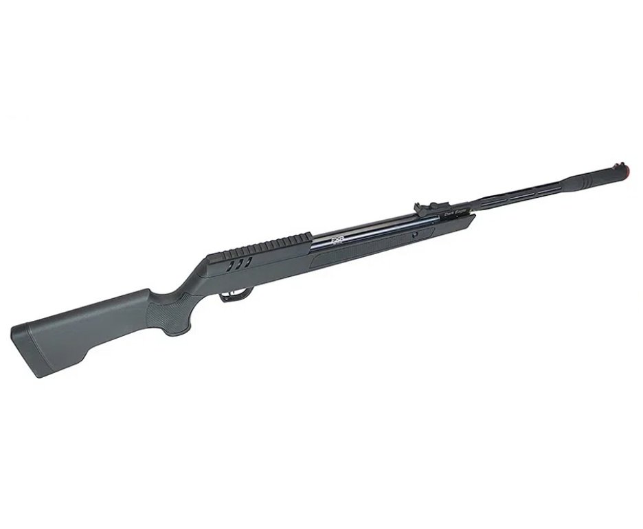 Carabina de Pressão Artemis Dark Eagle Nitro Piston GR 80kg 6,35mm Black - FXR + Capa + Chumbos + Pistola de Pressão + BBS
