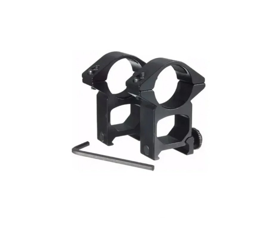 Carabina de Pressão PCP Raptor Rossi Semi Auto Madeira VR 5,5mm + Case + Luneta 6-24x50 + Chumbo + Kit de Limpeza