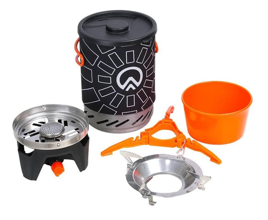 Fogareiro Tecnico Azteq Jetcook Com Panela - Nautika