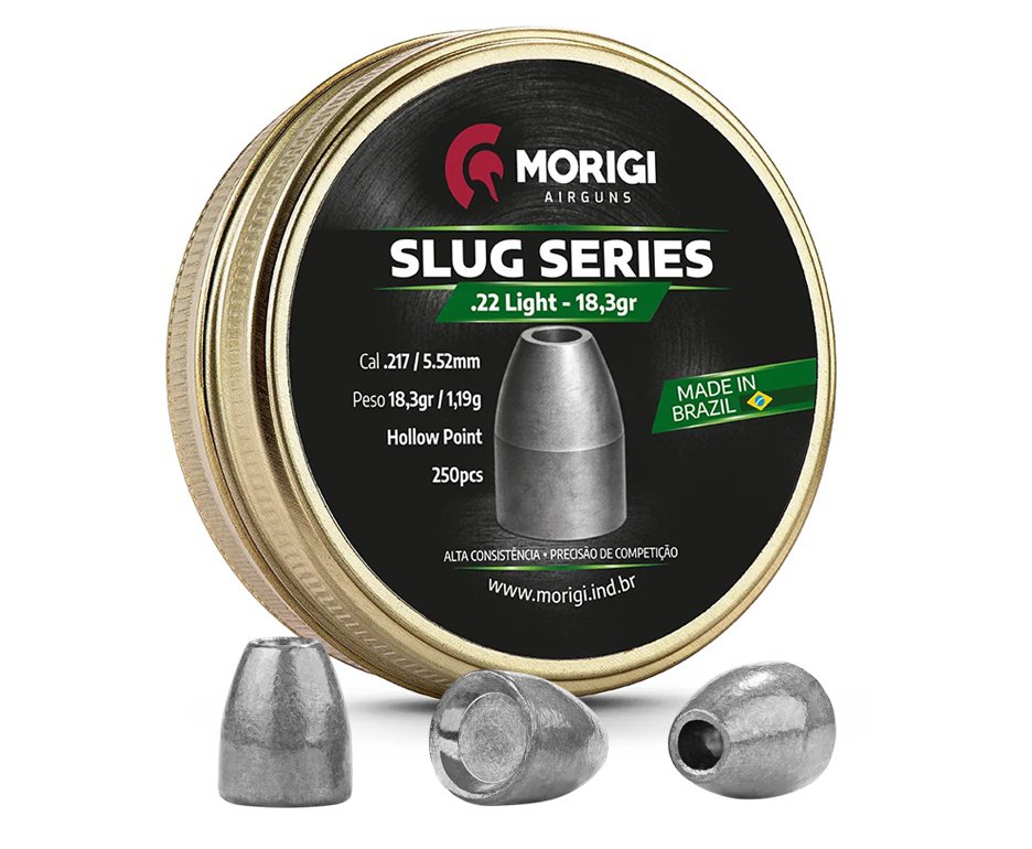 Chumbinho Morigi Slug 5,5mm 18,3 GR - 250un