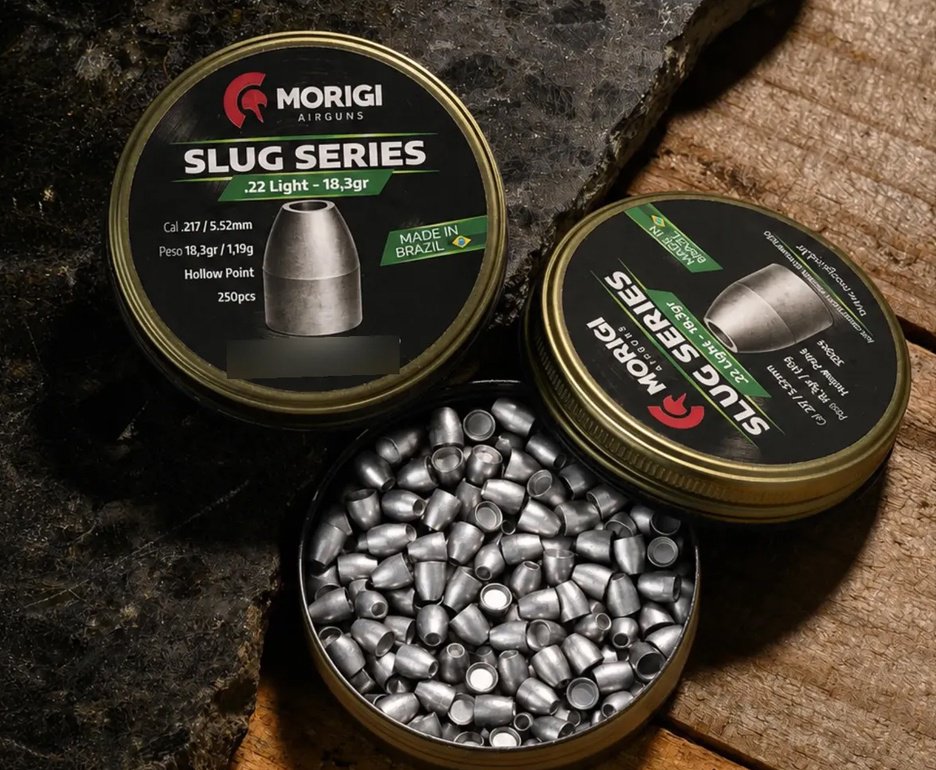 Chumbinho Morigi Slug 5,5mm 18,3 GR - 250un