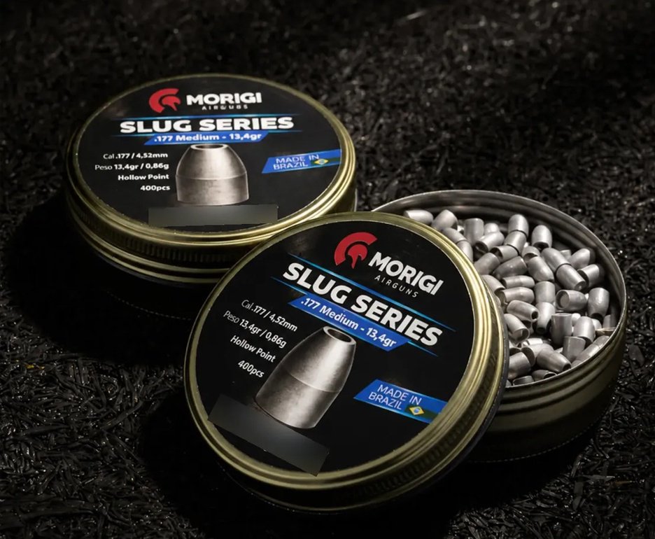 Chumbinho Morigi Slug 4,5mm 13,4 GR - 400un