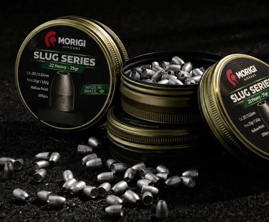 Chumbinho Morigi Slug 5,5mm 25 GR - 200un