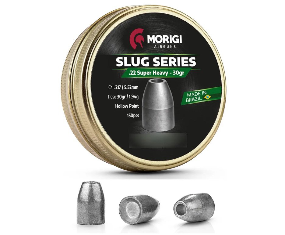 Chumbinho Morigi Slug 5,5mm 30 GR - 150un