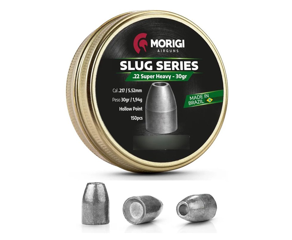 Chumbinho Morigi Slug 5,5mm 30 GR - 150un