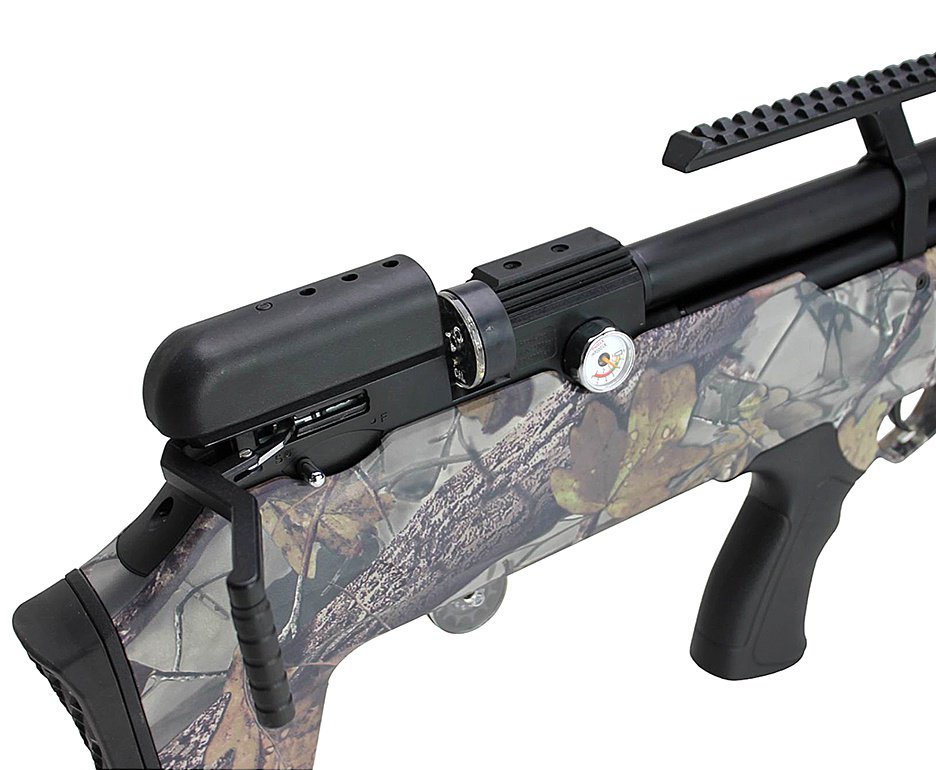 Artefato de Pressão PCP Nova Vista Bullpup Behemoth PS-R2-SF 6,35 mm Camuflada