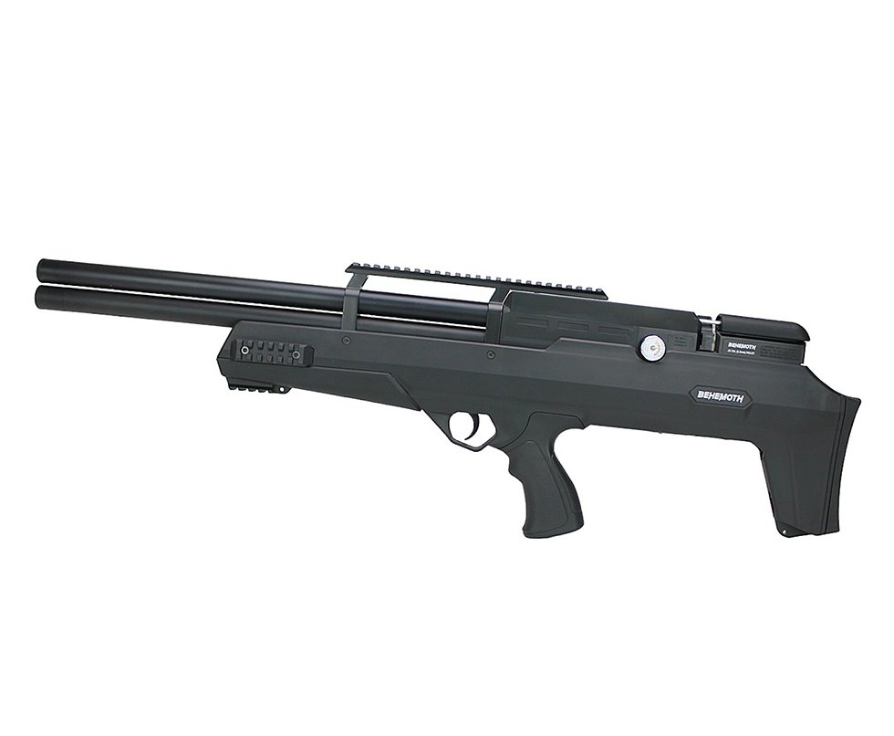 Carabina de Pressão PCP Nova Vista Behemoth PS-R2-S 6,35mm Bullpup - Preta
