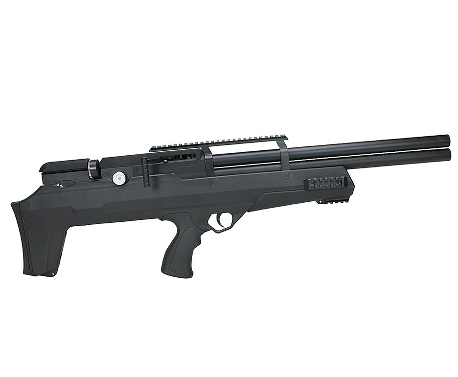 Carabina de Pressão PCP Nova Vista Behemoth PS-R2-S 6,35mm Bullpup - Preta