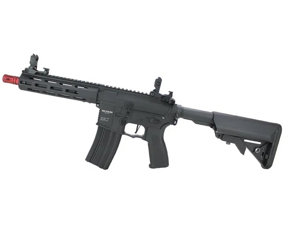 Rifle Airsoft AR15 NEPTUNE Sentinel 8" M-LOK - Rossi + Bateria + Carregador + Red Dot