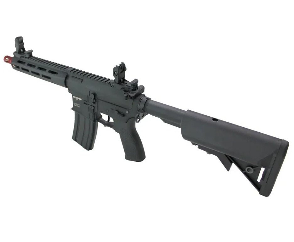 Rifle Airsoft AR15 NEPTUNE Sentinel 8" M-LOK - Rossi + Bateria + Carregador + Red Dot