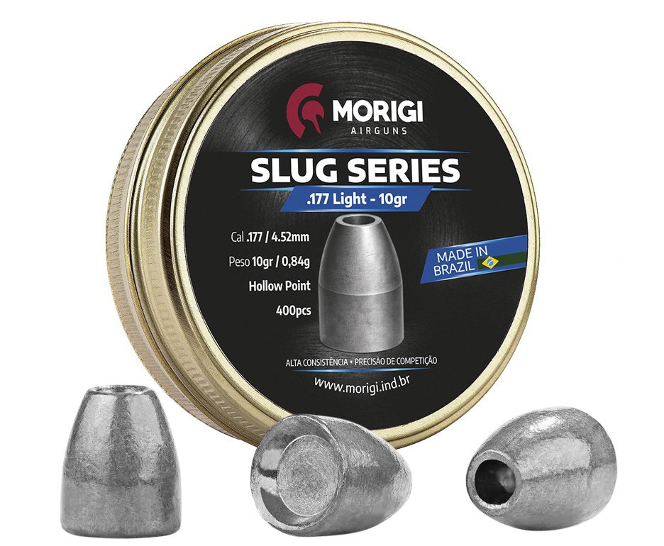 Chumbinho Morigi Slug 4,5mm 10 GR - 400un