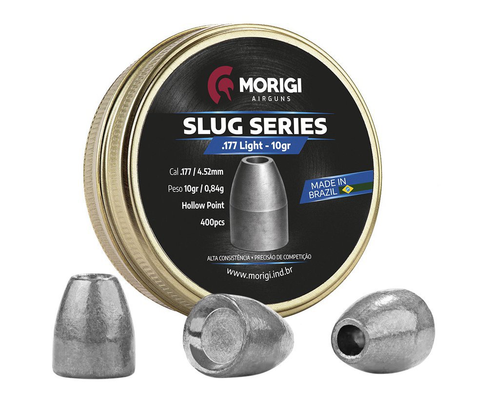 Chumbinho Morigi Slug 4,5mm 10 GR - 400un