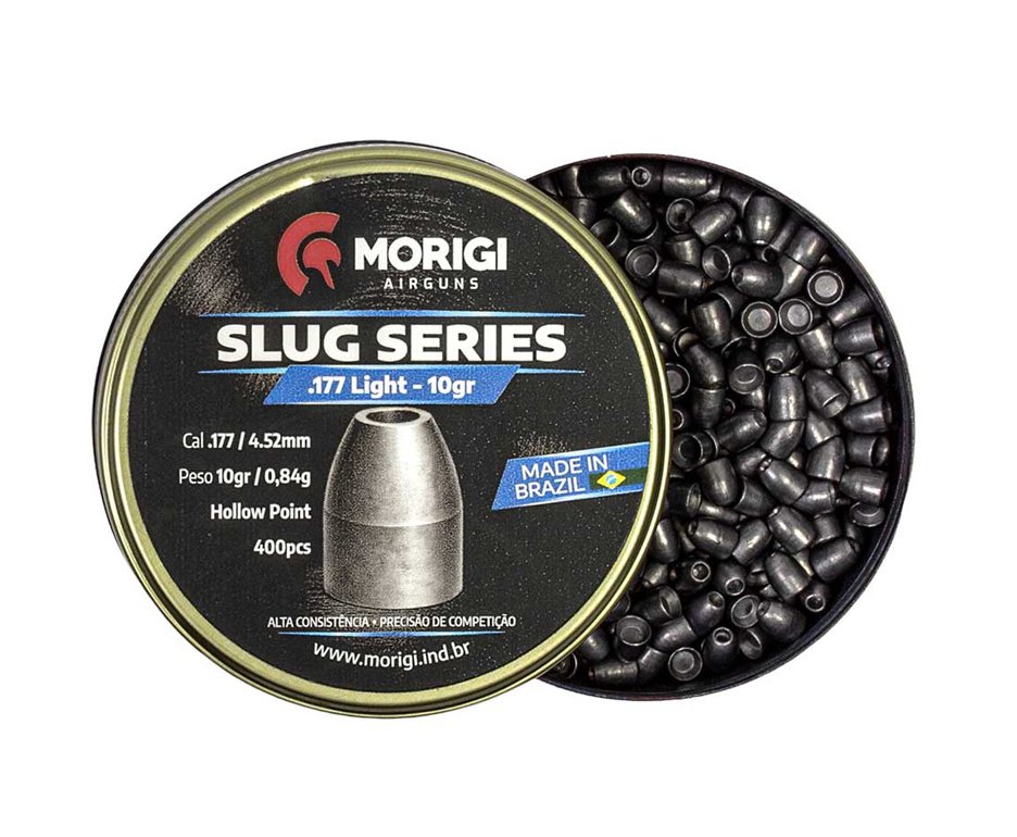 Chumbinho Morigi Slug 4,5mm 10 GR - 400un