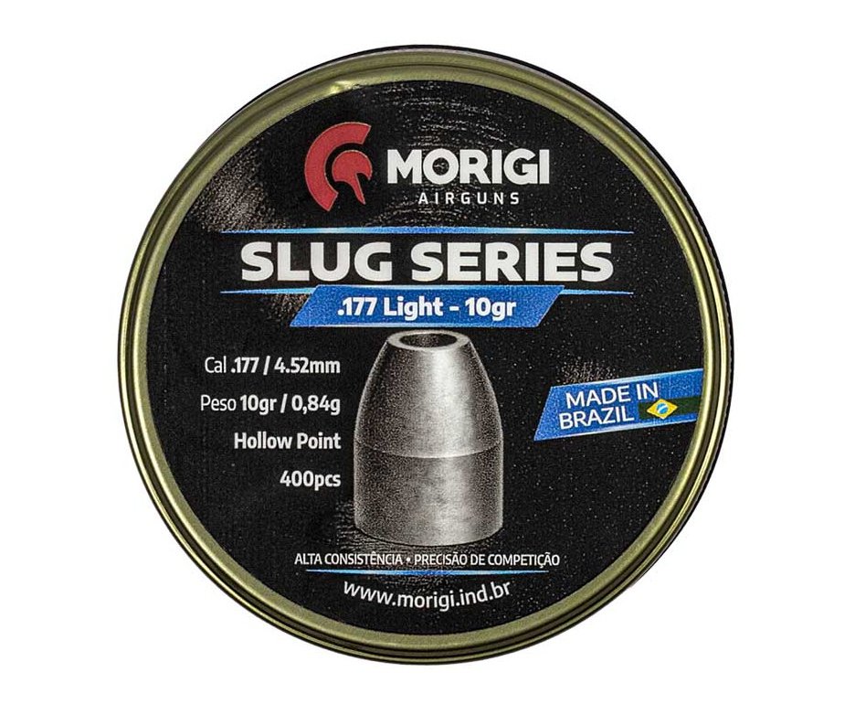 Chumbinho Morigi Slug 4,5mm 10 GR - 400un