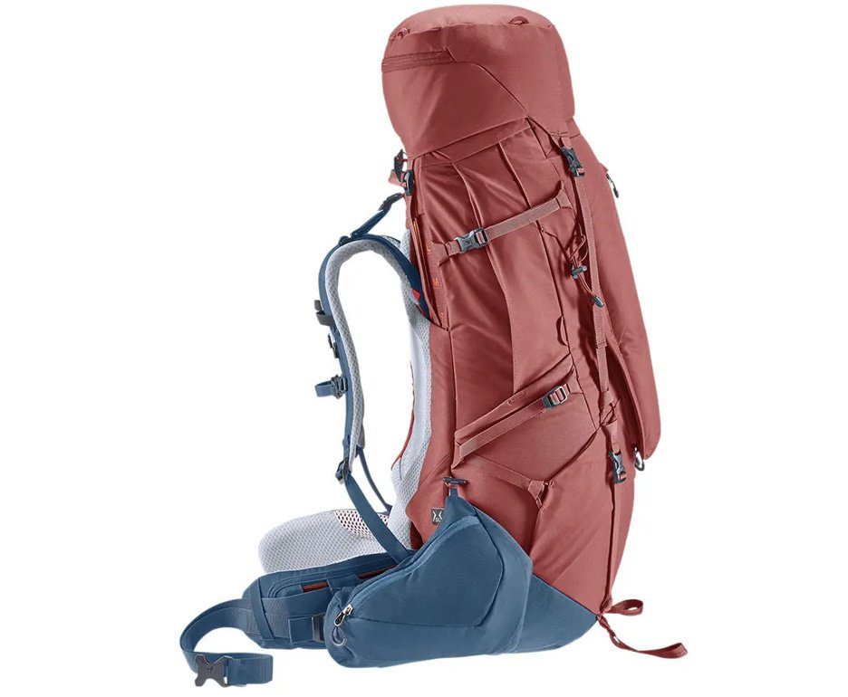 Mochila Cargueira Deuter Aircontact X 60+15 SL - Vermelho