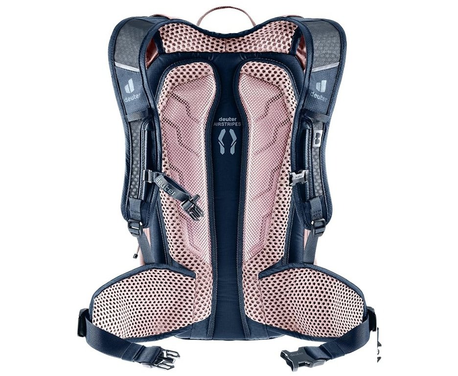 Mochila Deuter Exp 14 New  - Azul e Vermelho