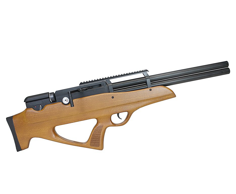Carabina Pressão PCP Nova Vista Bullpup Behemoth PS-R2-SF 4,5mm Wood