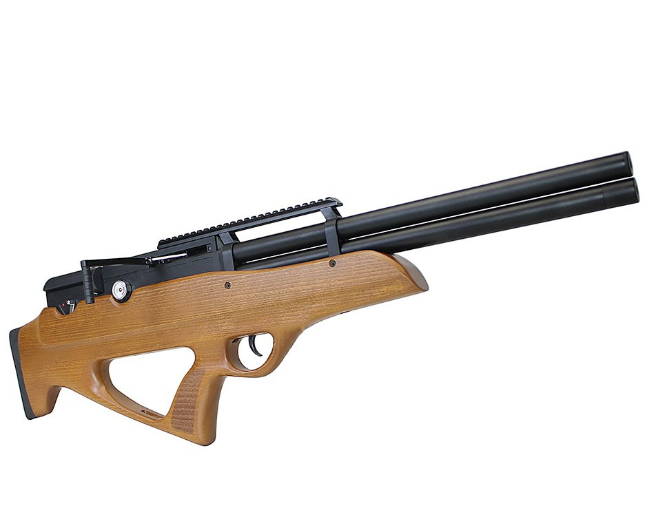 Carabina Pressão PCP Nova Vista Bullpup Behemoth PS-R2-SF 4,5mm Wood