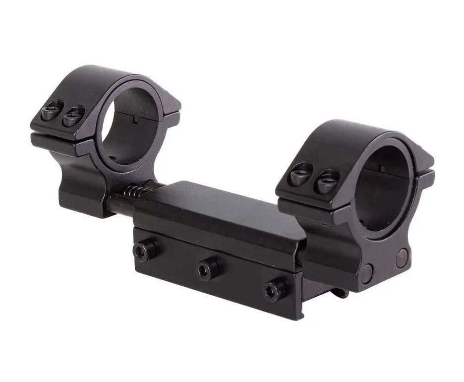 Mount De Absorção Leão Para Luneta Diametro 25mm para Trilho 22mm
