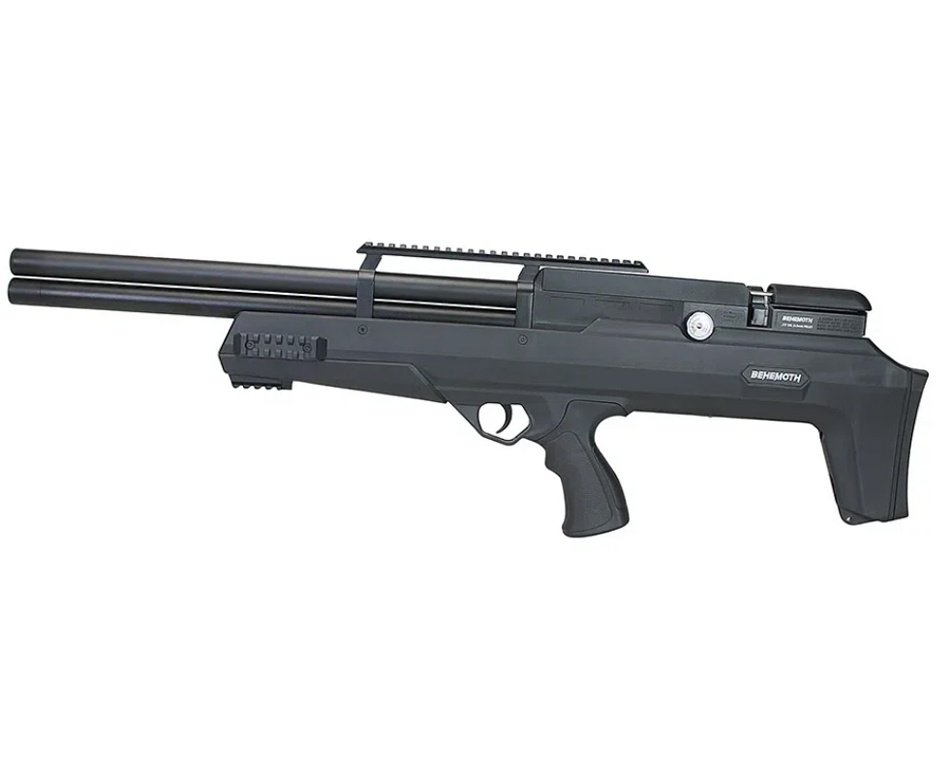 Carabina Pressão PCP Nova Vista Bullpup Behemoth PS-R2-SF 4,5mm Preta + Bomba + Capa