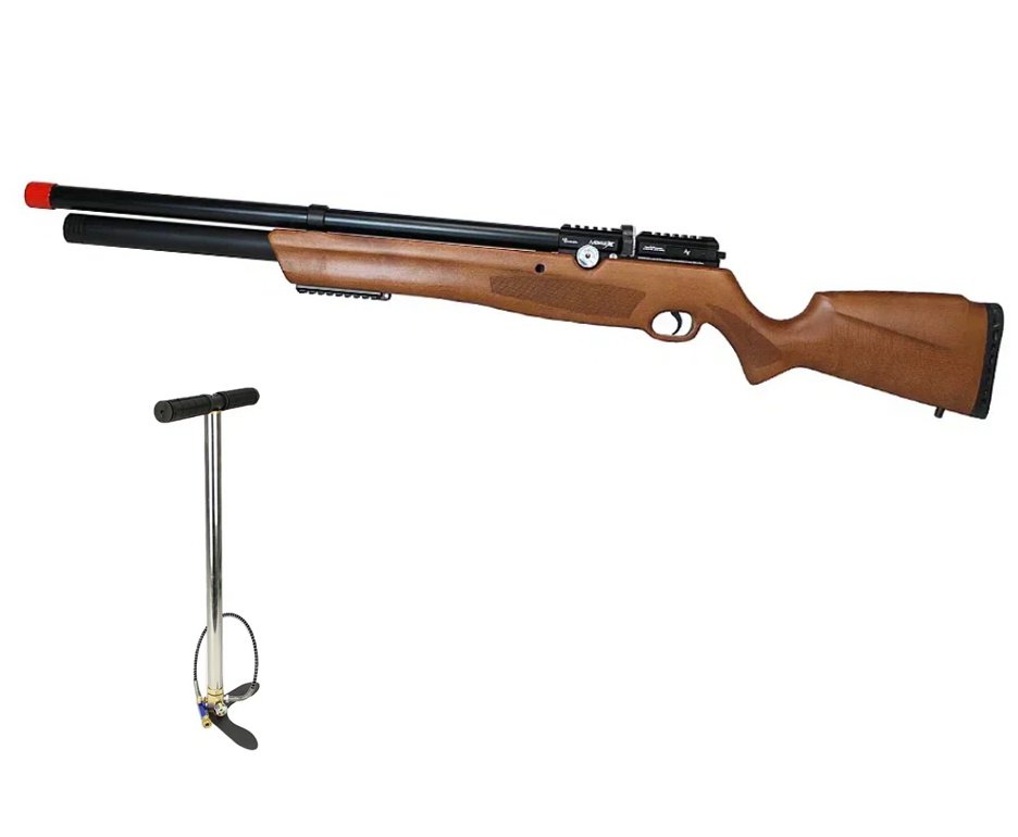 Carabina de Pressão PCP Nova Vista Avenge-X X1 AW 4,5mm Wood + Bomba