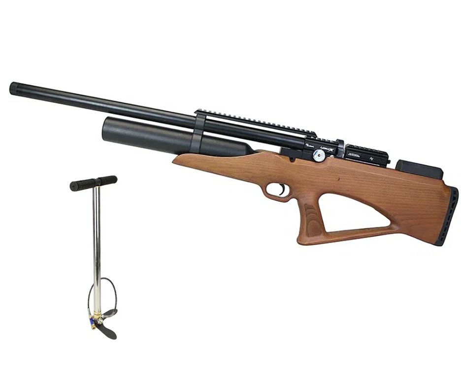Carabina de Pressão PCP Nova Vista Bullpup Avenge-X X1 BBW 4,5mm Wood + Bomba